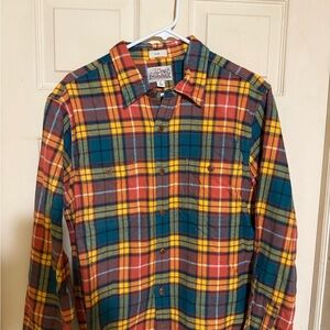 J. Crew Multicolor Plaid Button Down Shirt